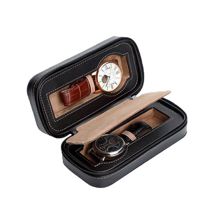 Watch Box - Invia Schwarz 2-1-Le Remontoir