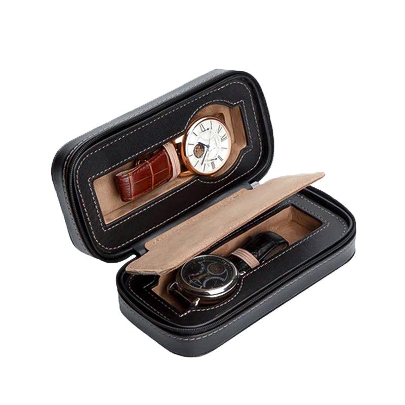 Watch Box - Invia Schwarz 2-1-Le Remontoir