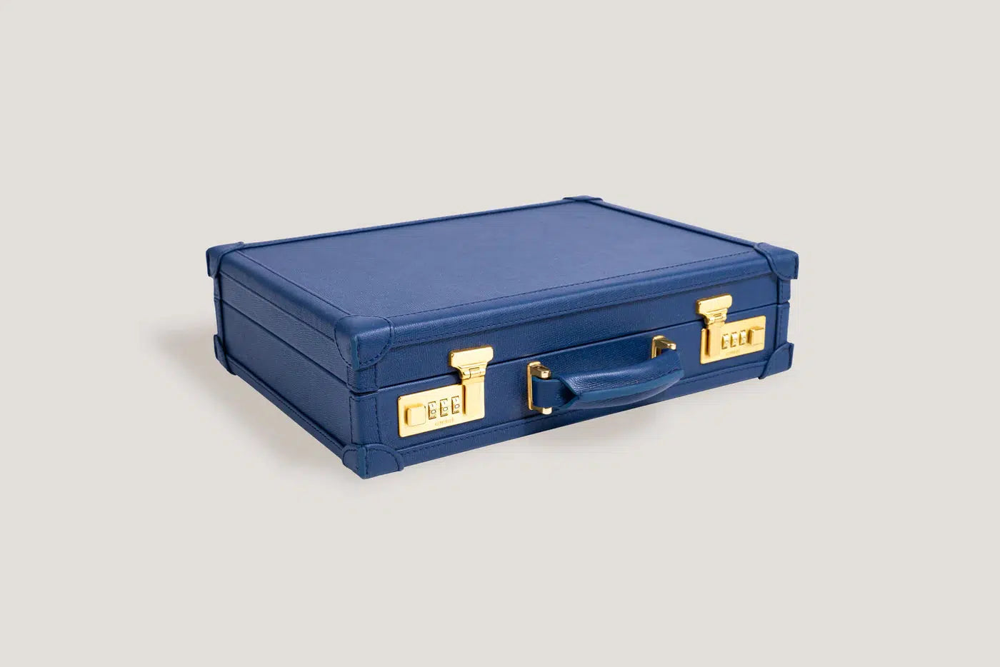 Watch Box - Master Safiano Navy Blue-6-Le Remontoir