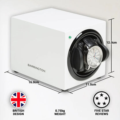 Watch Winder - Barrington Glacier White-2-Le Remontoir