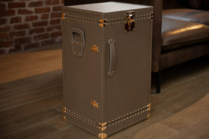 Watch Winder - Beige Togo Trunk-2-Le Remontoir