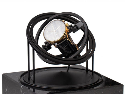 Watch Winder - Black Marble-2-Le Remontoir