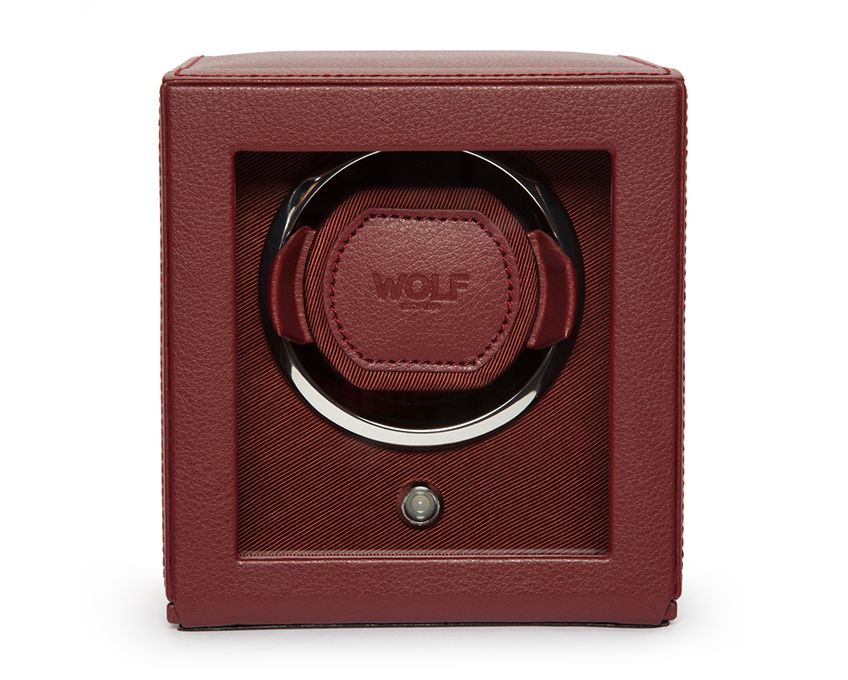 Watch Winder - Bordeaux Cube Cover-3-Le Remontoir
