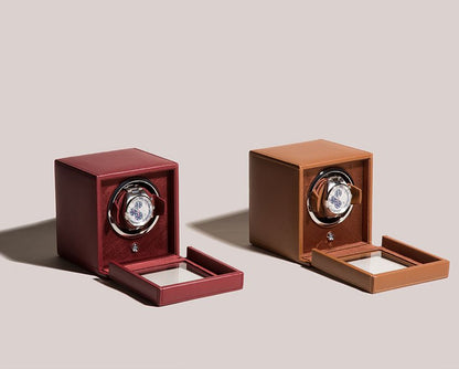 Watch Winder - Bordeaux Cube Cover-5-Le Remontoir
