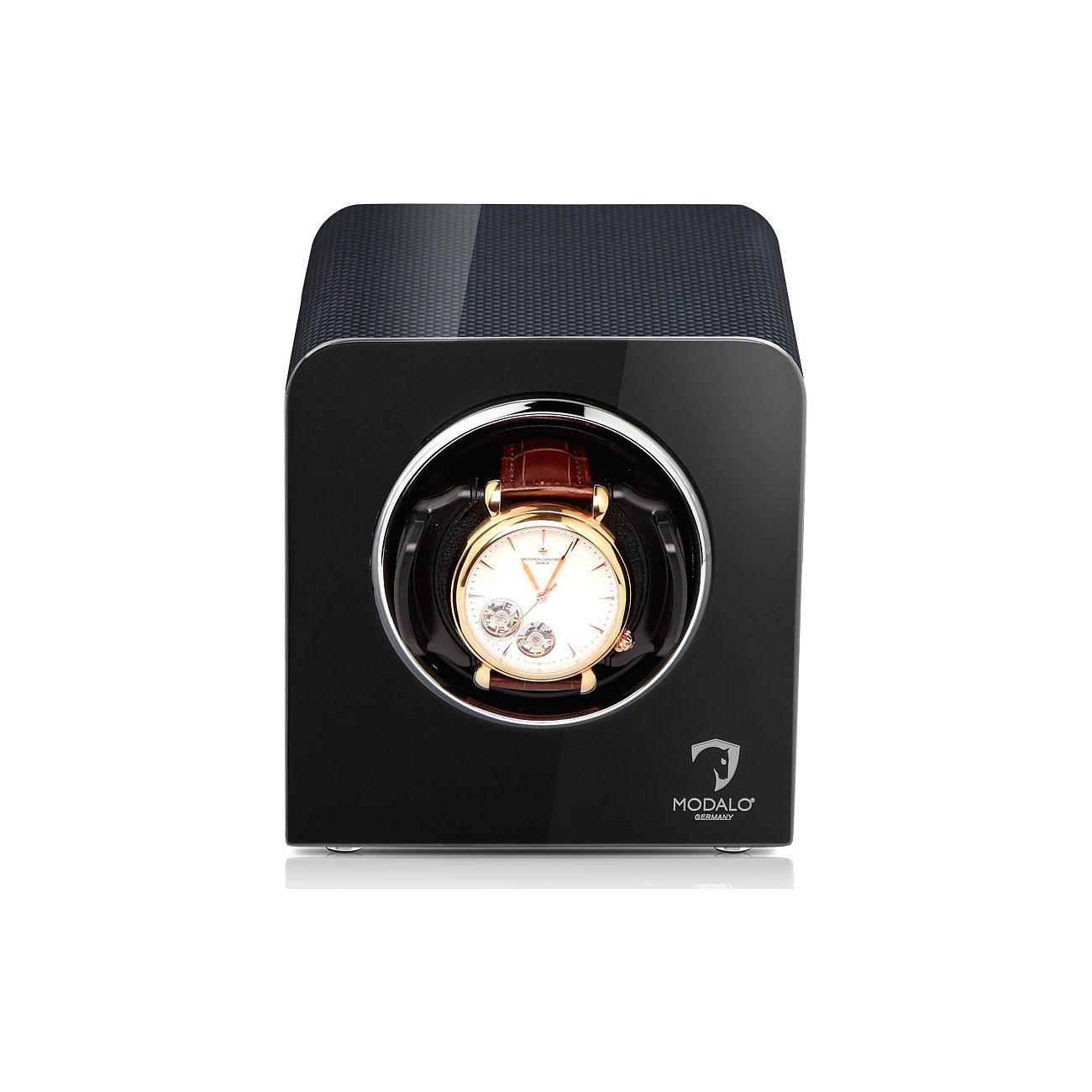 Watch Winder - Carbon Bedside-1-Le Remontoir