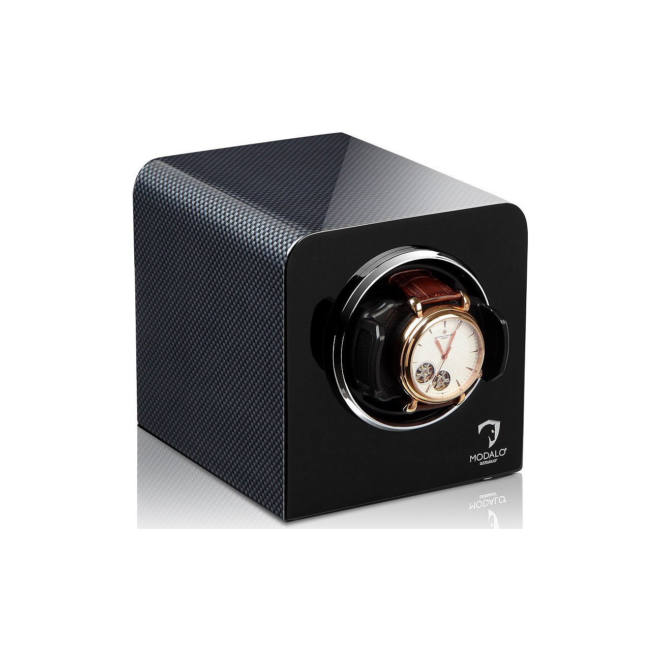 Watch Winder - Carbon Bedside-2-Le Remontoir