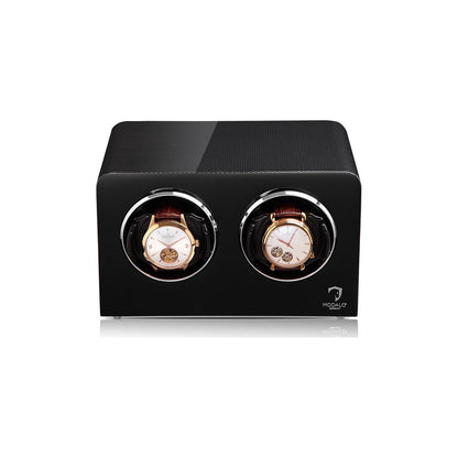 Watch Winder - Carbon Bedside Duo-1-Le Remontoir