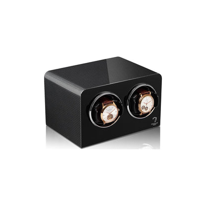 Watch Winder - Carbon Bedside Duo-2-Le Remontoir