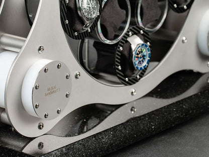 Watch Winder - Carbon Granite-3-Le Remontoir