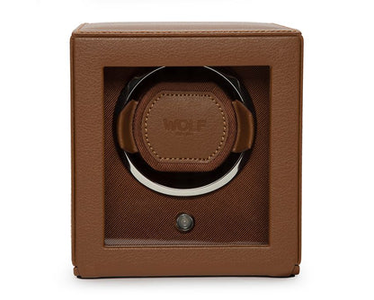 Watch Winder - Cognac Cube Cover-3-Le Remontoir