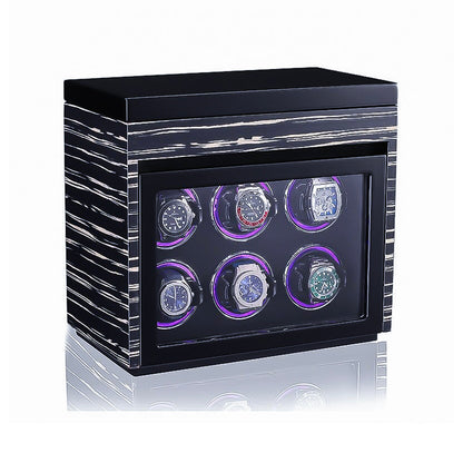 Watch Winder - Hexa Zebra-2-Le Remontoir