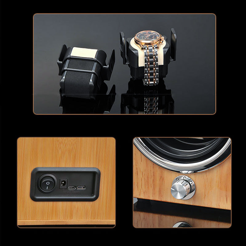 Watch Winder - Lily Ochre-2-Le Remontoir