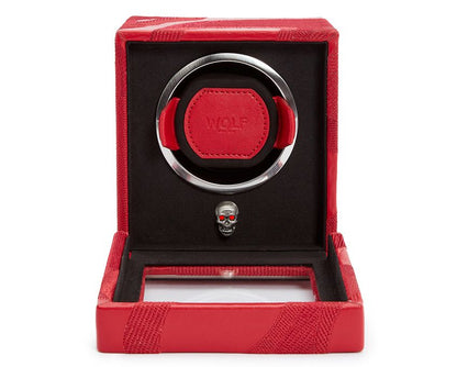 Watch Winder - Moment Mori Red Mono-4-Le Remontoir