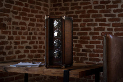Watch Winder - Parchment Patina Java-2-Le Remontoir