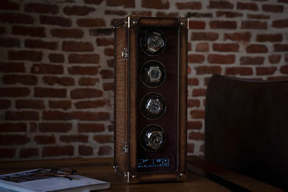 Watch Winder - Parchment Patina Java-5-Le Remontoir