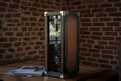 Watch Winder - Parchment Patina Java-6-Le Remontoir