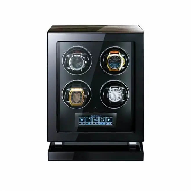 Watch Winder - Prestige Wooden Quartet-2-Le Remontoir