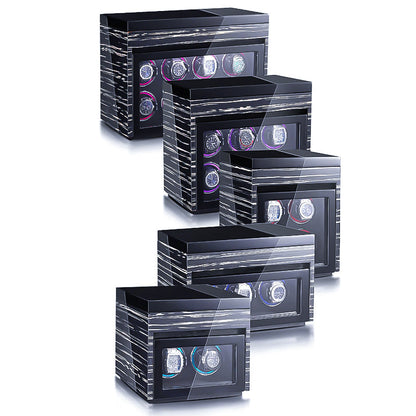 Watch Winder - Quadra Zebra-6-Le Remontoir
