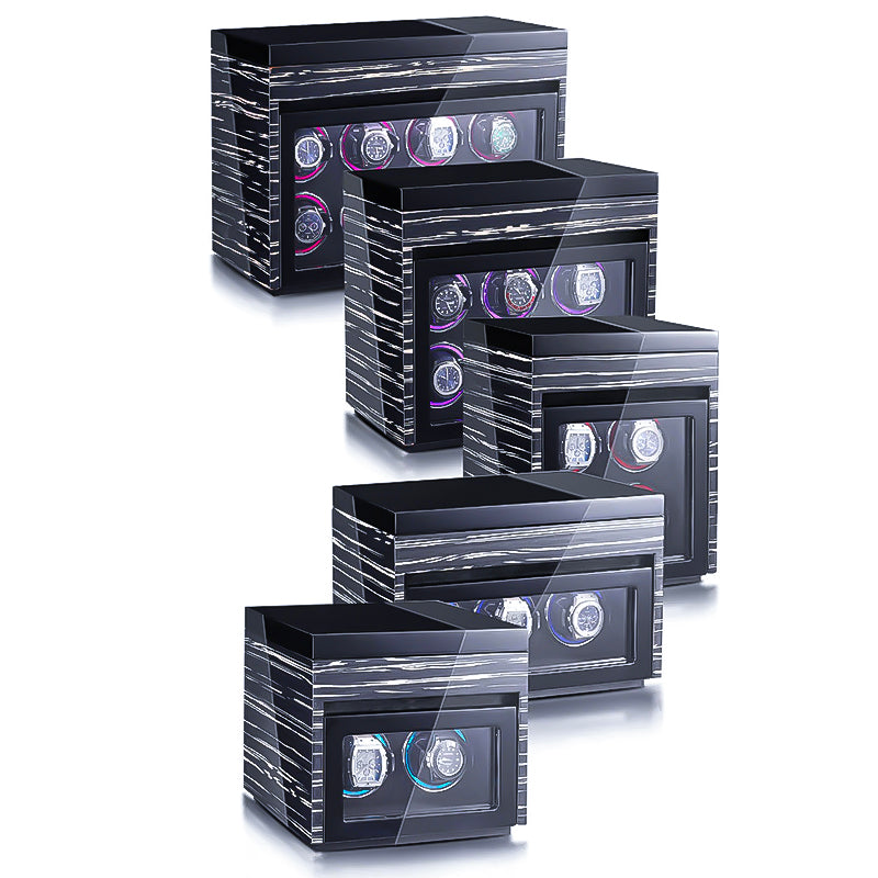 Watch Winder - Quadra Zebra-6-Le Remontoir