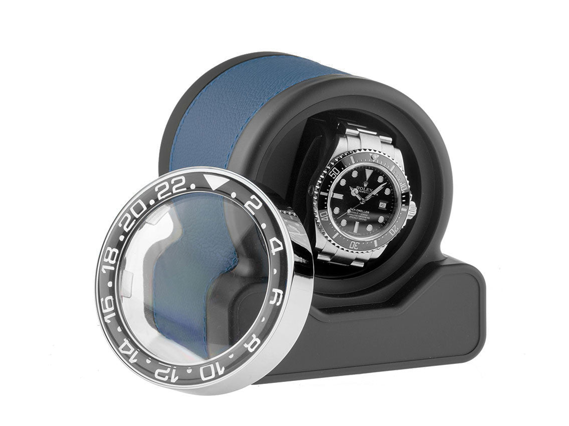 Watch Winder - Scatola Del Tempo Blue-1-Le Remontoir