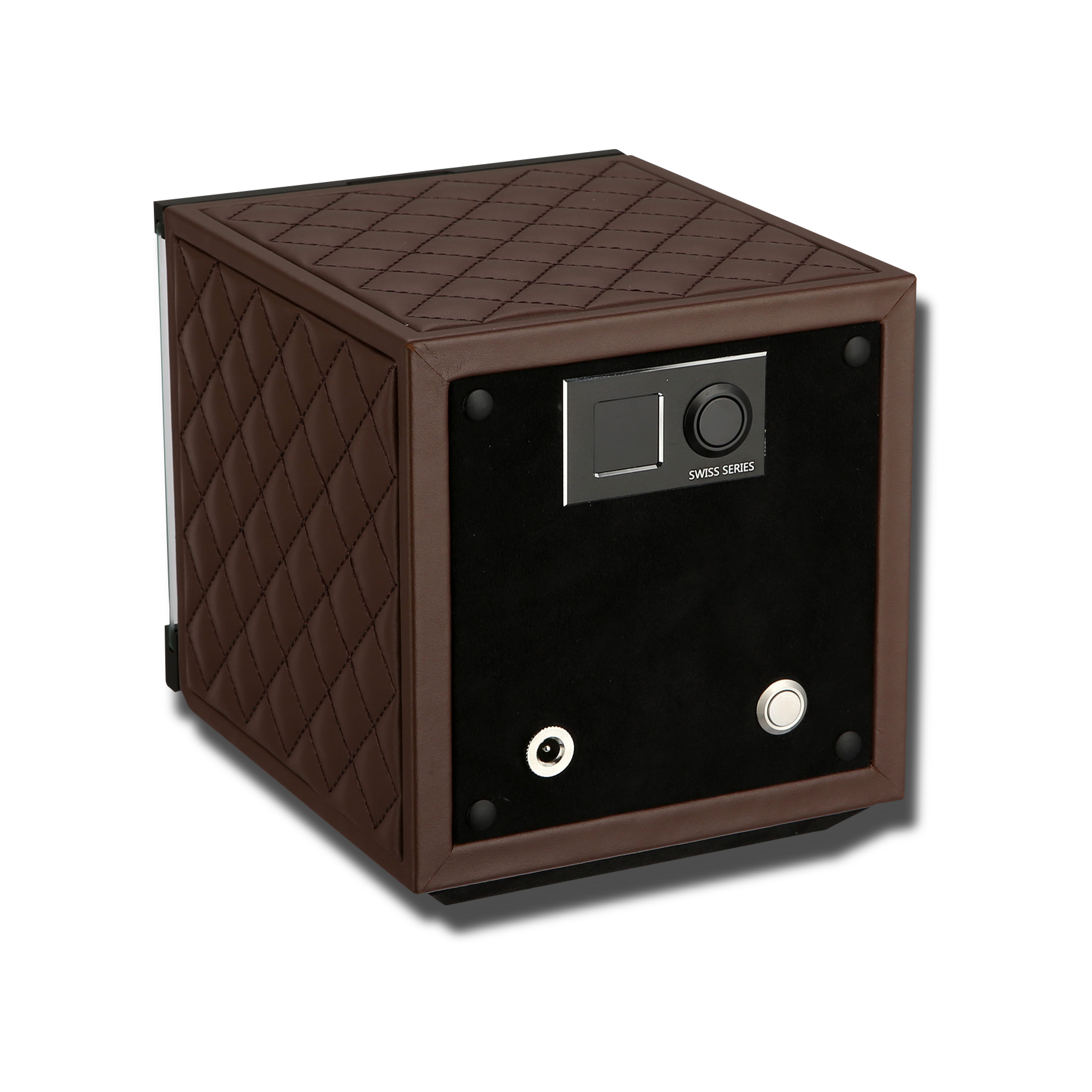 Watch Winder - Swiss Series 1 Brown-3-Le Remontoir
