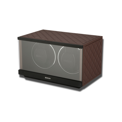 Watch Winder - Swiss Series 2 Brown-1-Le Remontoir