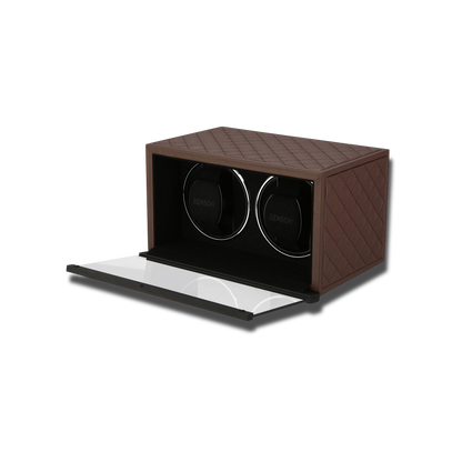 Watch Winder - Swiss Series 2 Brown-2-Le Remontoir
