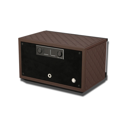 Watch Winder - Swiss Series 2 Brown-3-Le Remontoir