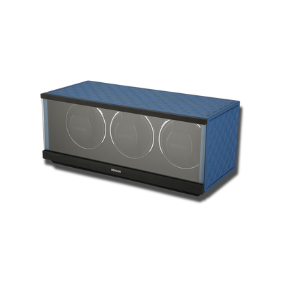 Watch Winder - Swiss Series 3 Blue-1-Le Remontoir