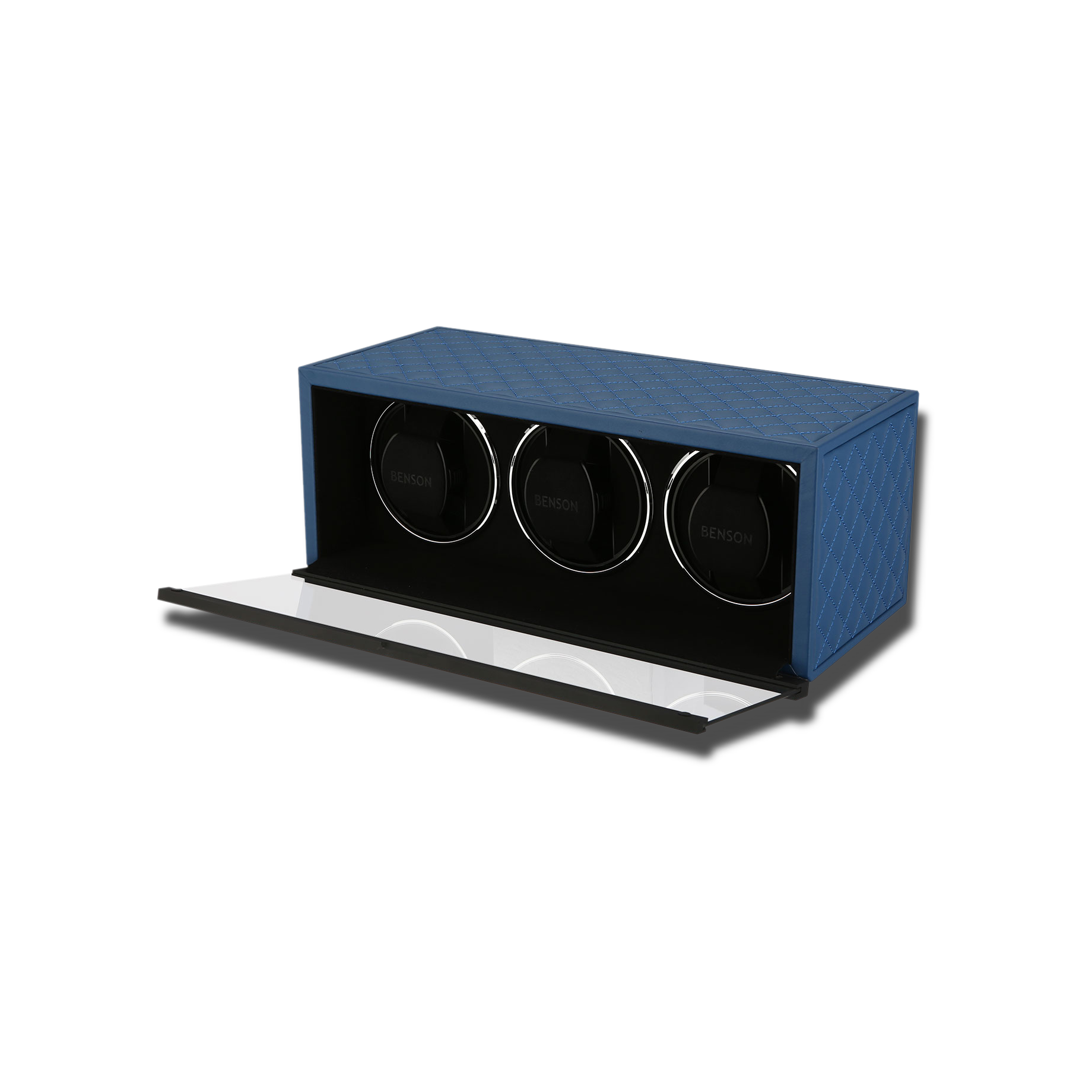 Watch Winder - Swiss Series 3 Blue-2-Le Remontoir