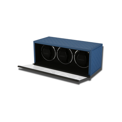 Watch Winder - Swiss Series 3 Blue-2-Le Remontoir