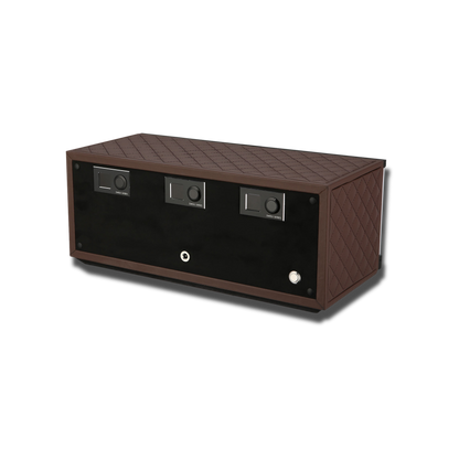 Watch Winder - Swiss Series 3 Brown-3-Le Remontoir