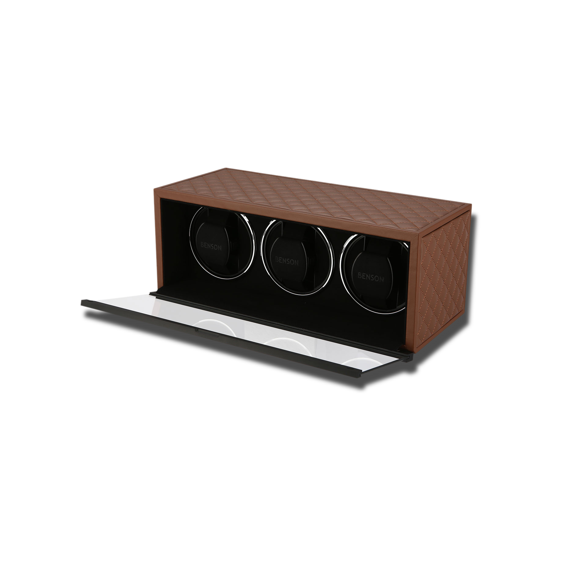 Watch Winder - Swiss Series 3 Chestnut-2-Le Remontoir