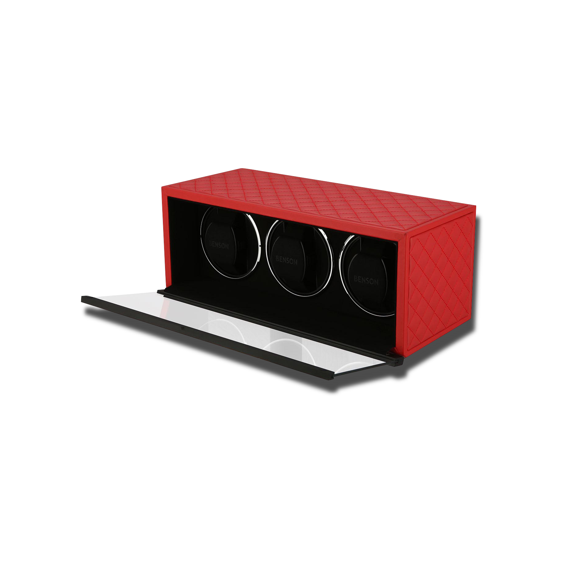 Watch Winder - Swiss Series 3 Red-2-Le Remontoir