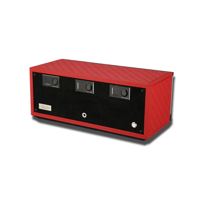 Watch Winder - Swiss Series 3 Red-3-Le Remontoir