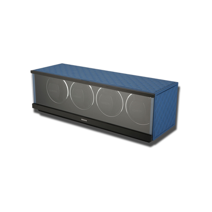 Watch Winder - Swiss Series 4 Blue-1-Le Remontoir