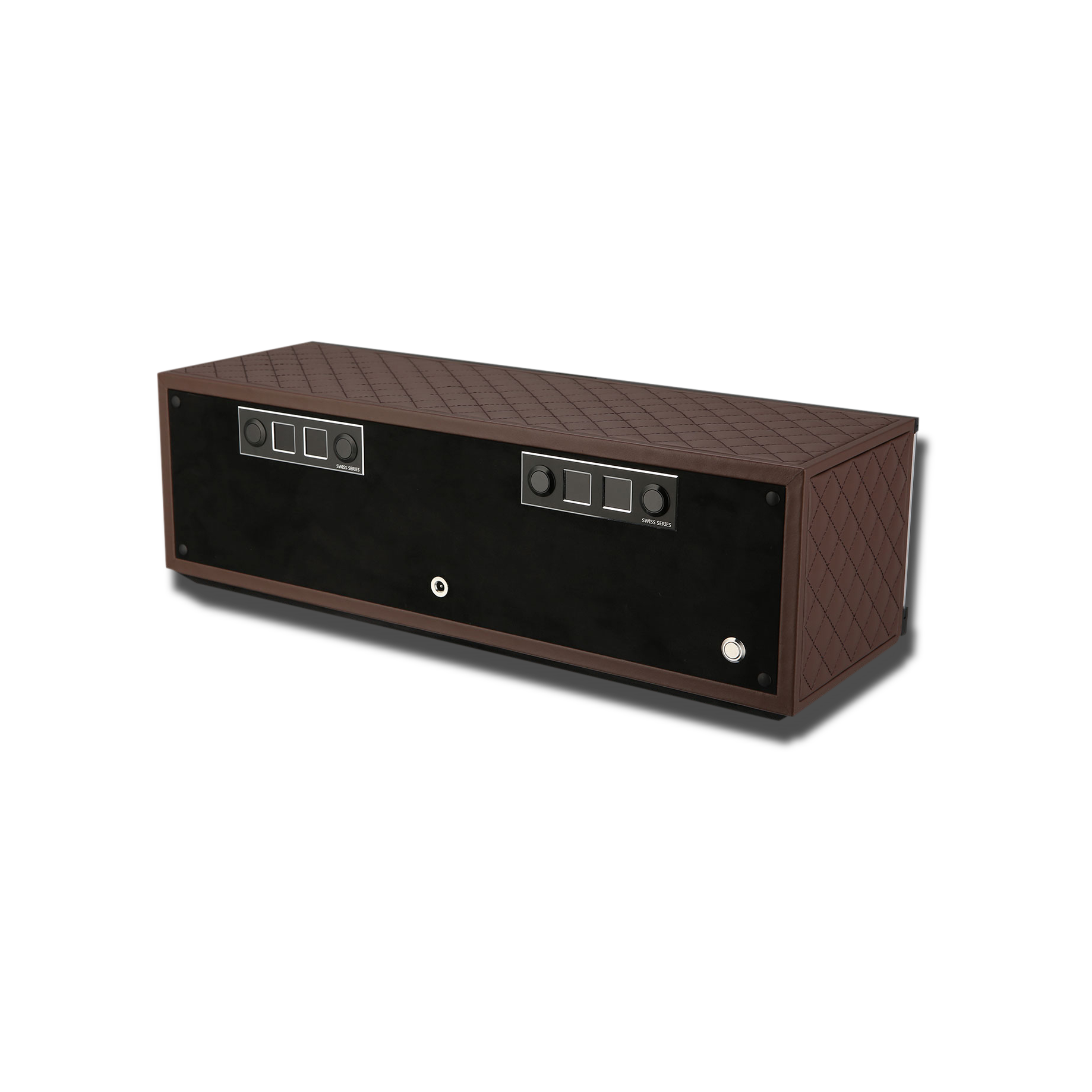 Watch Winder - Swiss Series 4 Brown-3-Le Remontoir