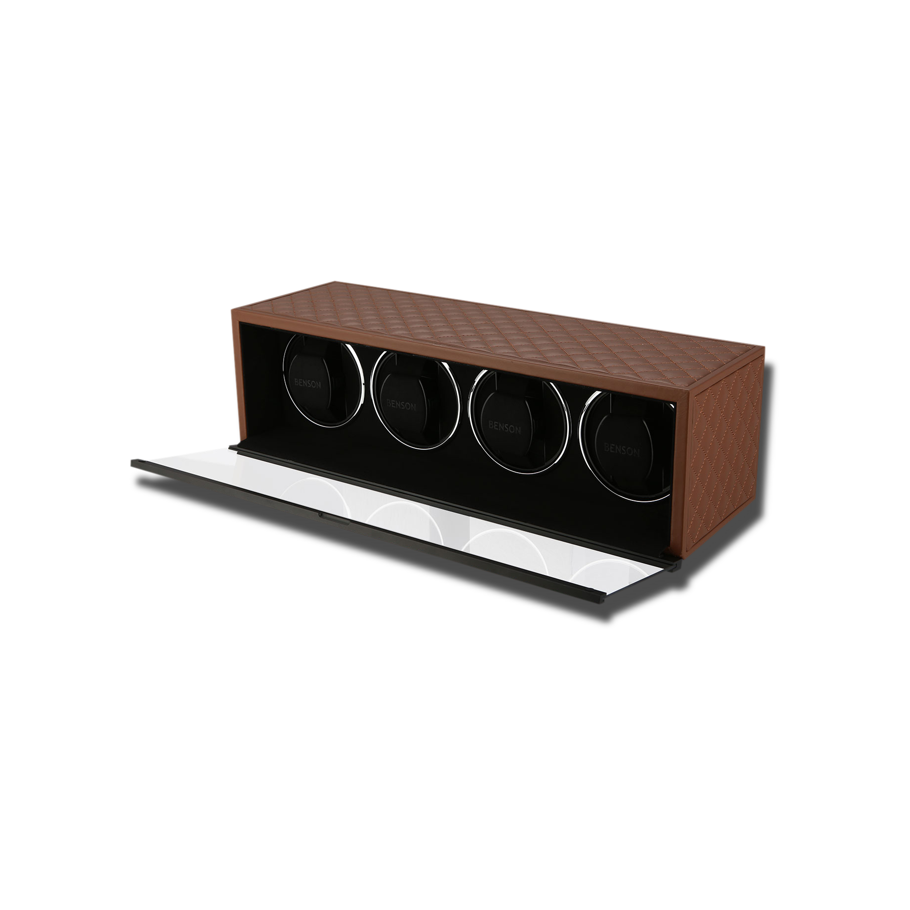 Watch Winder - Swiss Series 4 Chestnut-2-Le Remontoir