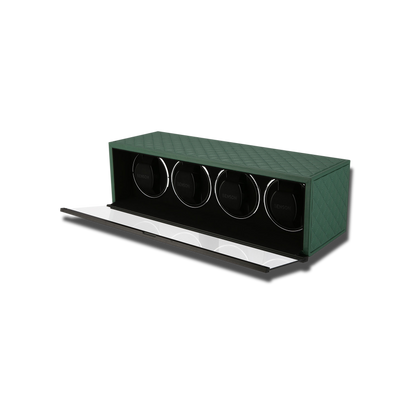Watch Winder - Swiss Series 4 Green-2-Le Remontoir