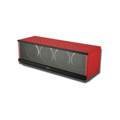 Watch Winder - Swiss Series 4 Red-1-Le Remontoir