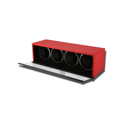 Watch Winder - Swiss Series 4 Red-2-Le Remontoir