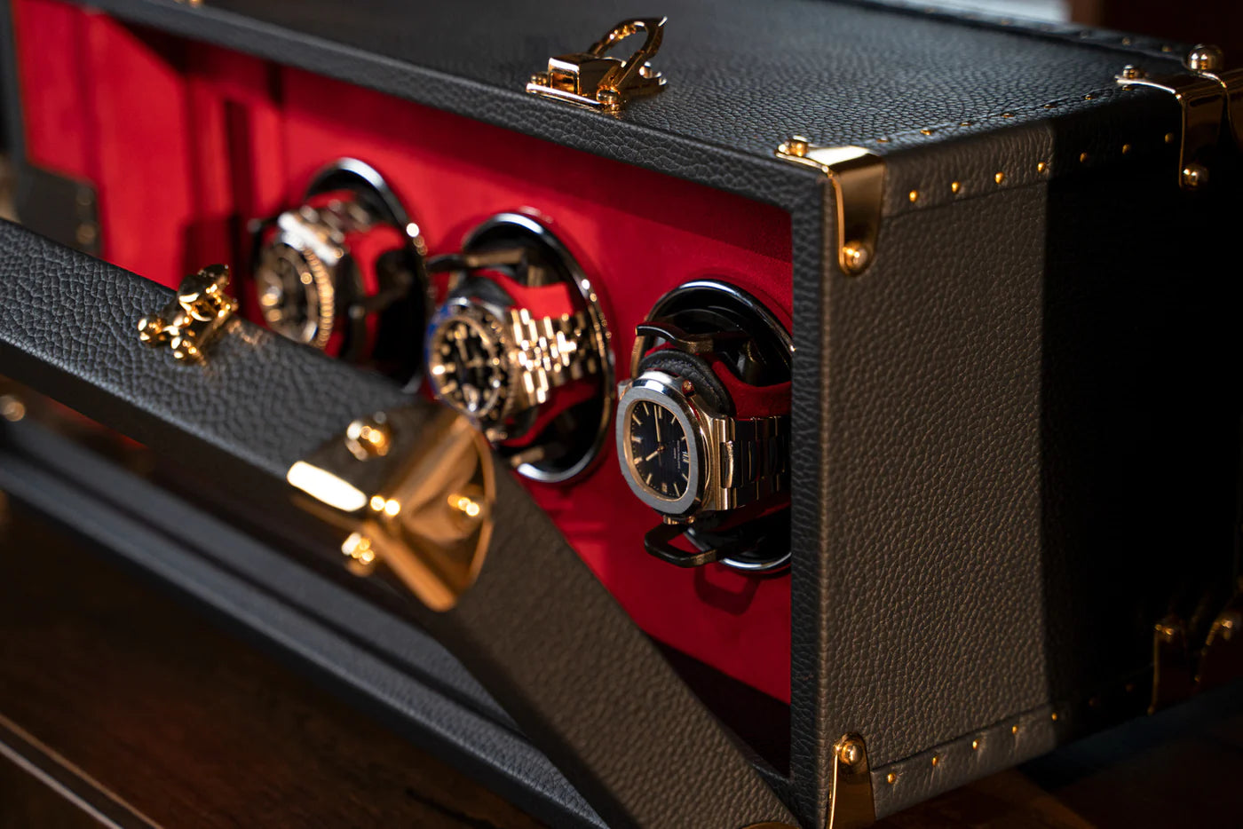 Watch Winder - Togo Royal Trio-9-Le Remontoir