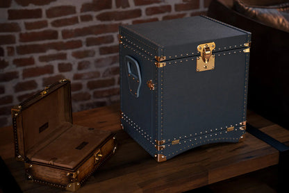 Watch Winder - Trunk Toga Dark Grey-2-Le Remontoir