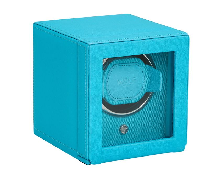 Watch Winder - Turquoise Cube Cover-4-Le Remontoir