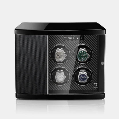 Watch Winder - Walnut Carbon-3-Le Remontoir