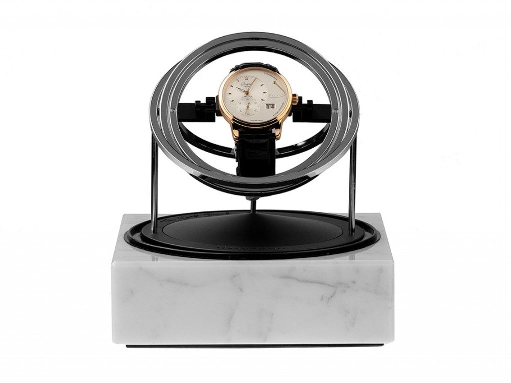 Watch Winder - White Marble-3-Le Remontoir