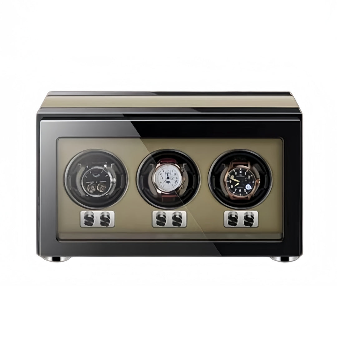 Gentleman Trio Watch Winder – Matte Finish-1-Le Remontoir