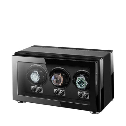 Watch Winder Gentleman Trio Black-1-Le Remontoir