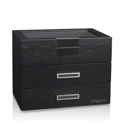 Monteray Black Watch Box for 30 Watches-2-Le Remontoir