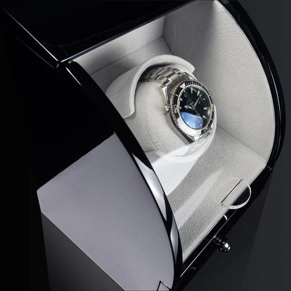 Remontoir Montre Basel 1 Noir Gris 3